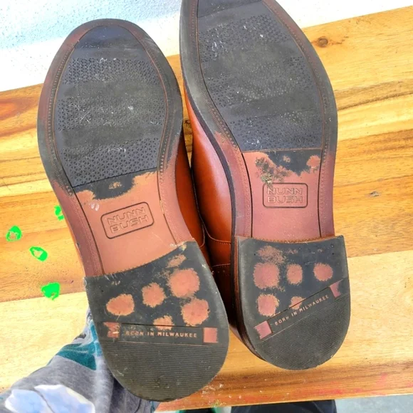 Nunn Bush Since Calderone Plain Toe Oxford Men's Shoes Size 12 - Picture 16 of 16